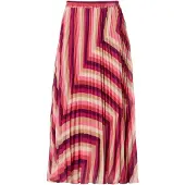 Mart Visser Lara Plisse Rok Licht Berry / Multi