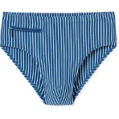 Schiesser Zwembroek ' Ocean Swim ' blauw / wit
