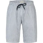 Phil&Co. Pyjamabroek 'Classic' blauw / donkerblauw / lichtgrijs