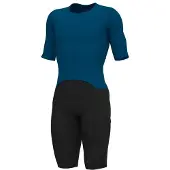 ALÉ - Triathlon Eagle Tri Body S/S - Fietspak M, blauw/zwart