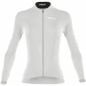 Bioracer - Epic Long Sleeve Jersey - Fietsshirt XL, wit/grijs