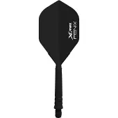 XQ Max Fenix Bar Flights Black Standard - Dart Flights