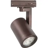 Highlight 1-fase compacte railspot Oliver choco - GU10