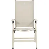 Hartman Napoli verstelbare tuinstoel sand beige -
