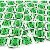 Combicraft breekmunten festivalmunten groen - 1000 breekmunten