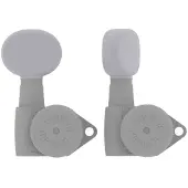 Hipshot HS6B1BTRS butter bean guitar tuner button, satin