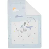 Kikkaboo Stripy Friends Super Soft Sherpa Baby Blanket 110/140 Cm Wit Kinderen