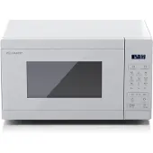 Sharp YC-MG02E-C 2-in-1 magnetron (20 liter, 800 W magnetronvermogen, 1000 W grillvermogen, 11 vermogensniveaus), (8 automatische programma's, 25,5 cm glazen draaitafel, timer), Crystal