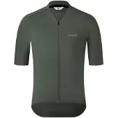 Straede - Aerlig Jersey - Fietsshirt XXL, grijs/olijfgroen