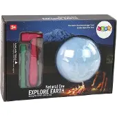 Lean Toys 13007 Archeologische set Opgravingen – mineralen, gereedschap, kaartjes