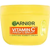 Garnier Vitamine C* Fresh & Bright Hydraterende Sorbet Crème - Ultra Lichte & Frisse gezichtscrème - Voor een doffe oneffen huid - 85ml