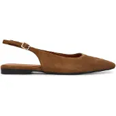 Vagabond SHOEMAKERS Ballerina met riempjes 'DELIA' ombergrijs