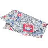 Trixie Kattenspeeltje - Krant Met Catnip Blauw/Wit - Ritselend Polyester 25x18 cm