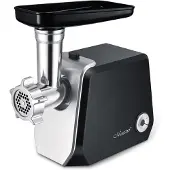 Maestro MR850 Vleesmolen, roestvrij staal, Mincer, Zwart