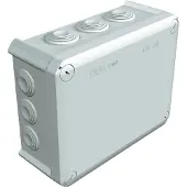 Obo Bettermann T160 Aftakkast (l x b x h) 190 x 150 x 77 mm Grijs-wit (RAL 7035) IP66 1 stuk(s)
