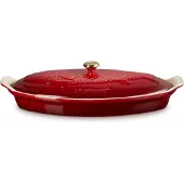 Le Creuset Ovenschaal Vis 'Kersenrood'