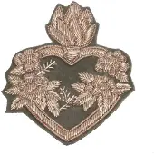 MEA Broche Vlammend Hart 5,2x0,3x6,8cm