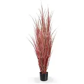Maxifleur Kunstplanten Kunst Rietgras plant deluxe 130cm - Burgundy
