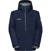Mammut - Crater Light Hardshell Hooded Jacket - Regenjas L, blauw