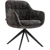 Kick Collection Draaistoel Stan - AI-ontworpen - 360 graden draaibaar - Donkergrijs