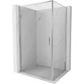 Mexen Exo draaideur douchecabine 70 x 85 cm, transparant, chroom - 817-070-085-01-00