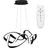 Toolight Moderne Led Plafondlamp Pilot Eve App820-cp Zwart