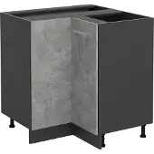 Vicco R-Line Hoekkast – 75.6 cm zonder werkblad Beton