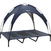 Syfax Hondenbed Marineblauw 122 x 93 x 106,5 cm Staal