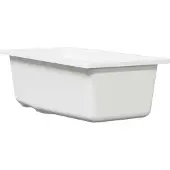 Syfax Keukenwasbak Wit 21 x 44 x 14 cm Graniet