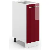 Vicco Fame-Line Apotheekkast – 30 cm zonder werkblad Bordeauxrode hoogglans