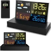 Berdsen BD-912 Weerstation met display, zwart