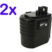 PowerSmart 2 x 3Ah accu voor SPIT 327