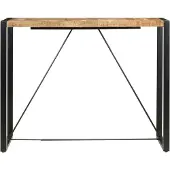 vidaXL - Bartafel - 140x70x110 - cm - massief - mangohout