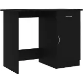Syfax Bureau 100x50x76 cm bewerkt hout zwart
