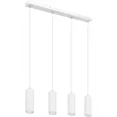 Globo Hanglamp Robby 4 Lichts Wit