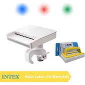 Intex - Multicolor LED waterval & WAYS scrubborstel