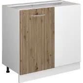 Vicco R-Line Hoekkast – 86 cm zonder werkblad Artisanaal eiken