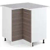 Vicco R-Line Hoekkast – 75.6 cm, WB Marmer Edel grijs