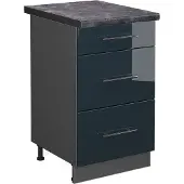 Vicco Fame-Line Ladeblokken – 50 cm, WB Antraciet Donkerblauw hoogglans
