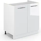Vicco Fame-Line Wastafelkast – 80 cm zonder werkblad Wit Hoogglans