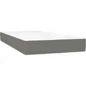 Syfax Pocketveringmatras medium 90x190x20 cm stof donkergrijs