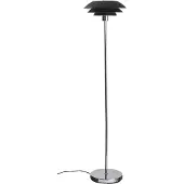 Dyberg Larsen Vloerlamp DL31, zwart, Woon-/ Eetkamer, metaal, Scandinavisch, vloerlamp