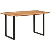 Syfax Eettafel 140x70x76 cm massief acaciahout