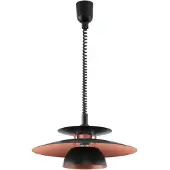 Eglo Brenda Hanglamp - E27 - Ø 43 cm - Zwart/Koper