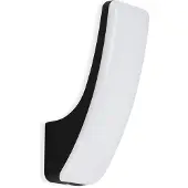 Telefunken LED-wandlamp buiten Gent, zwart, metaal, Modern, LED wandlamp buiten