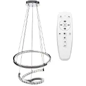 Toolight Kristal Hanglamp Ring Led APP773-2CP