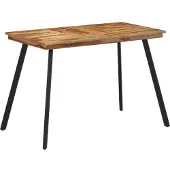 Prolenta Maison Exclusive - Eettafel, 120x62x76 cm, massief teakhout