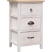 Syfax Bijzetkast 35x25x57 cm paulowniahout