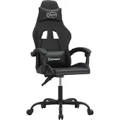 Syfax Gamestoel kunstleer zwart