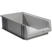 LA-KA-PE Magazijnbak | L500xB315xH150 mm | PP grijs | 10 stuks - 01250 02 05 01250 02 05